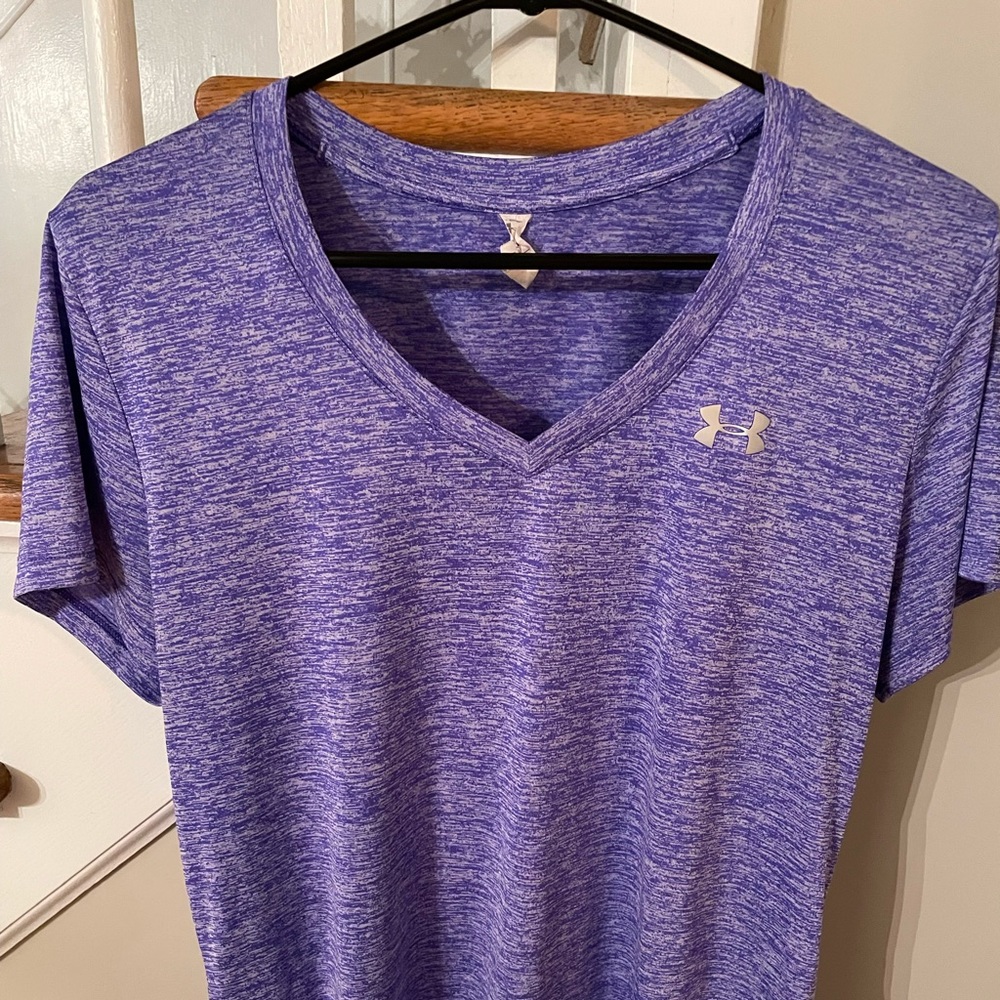 Under armor purple top